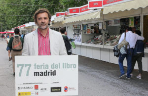Ignacio Bazarra en el Micro de la Feria del Libreo de Madrid