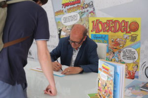 Ibáñez en Feria del Libro de Madrid