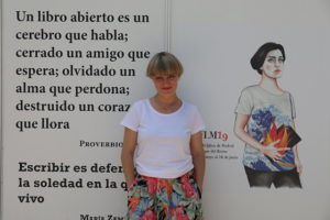 Sara Morante Feria del Libro de Madrid
