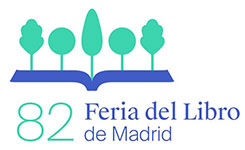Logotipo 82 Edición de la Feria del Libro en color y fondo blanco