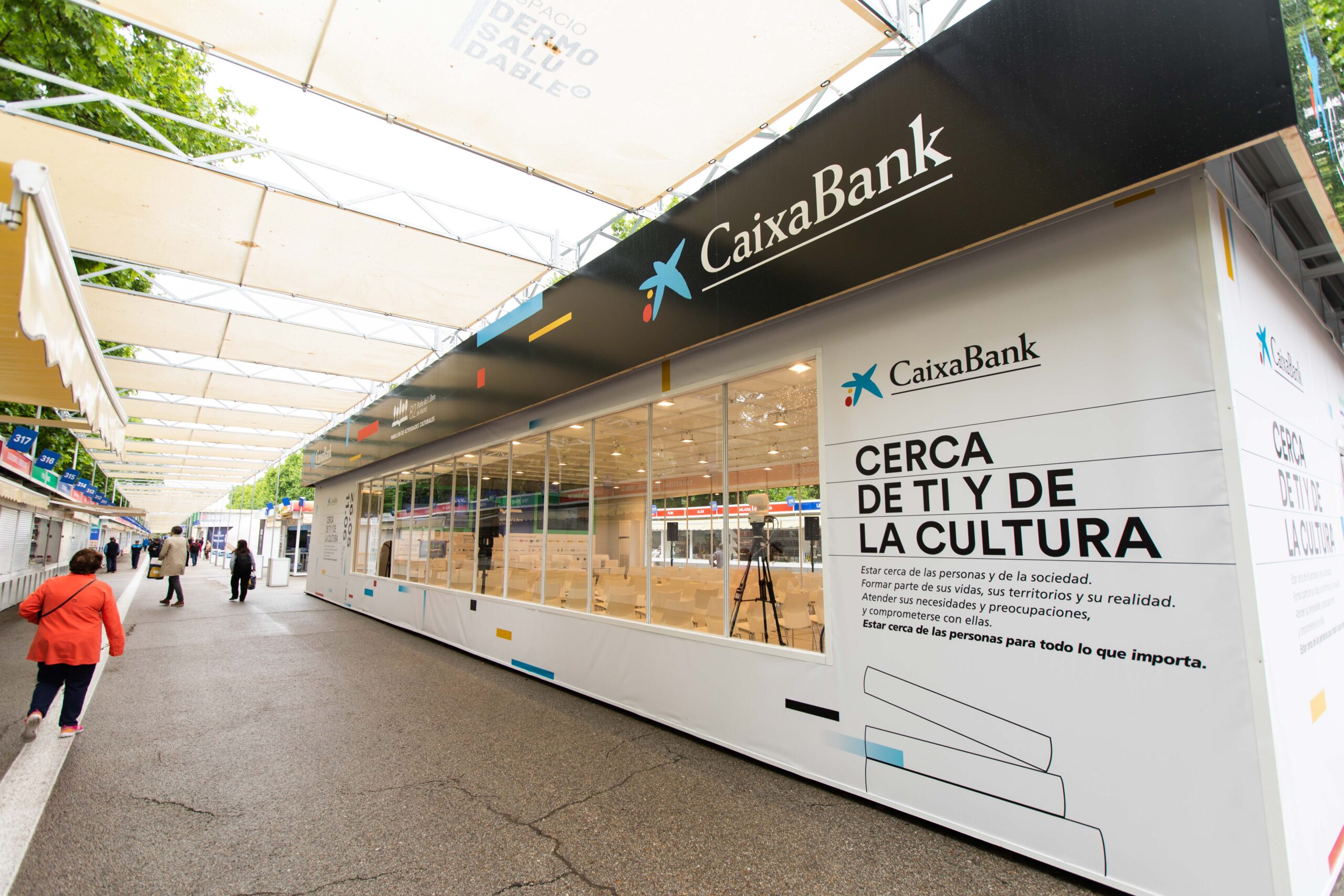 Pabellón CaixaBank de la Feria del Libro de Madrid